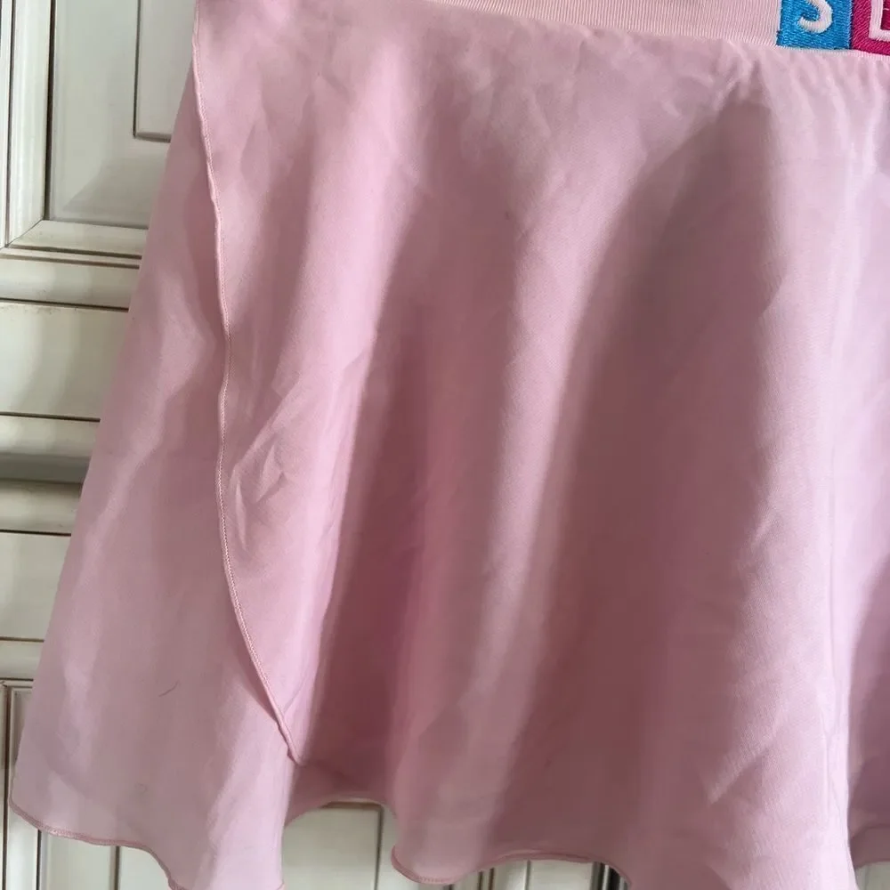 Ballet Skirt Chiffon Dance Skirt with Elastic Waistband for Girls M